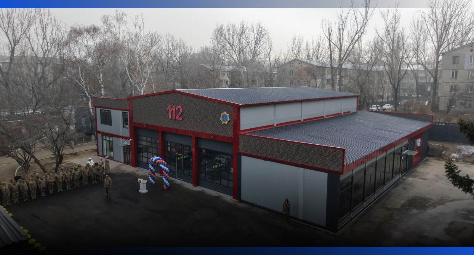 Image for Новая точка безопасности: в Алматы за 90 дней открыли пожарную часть